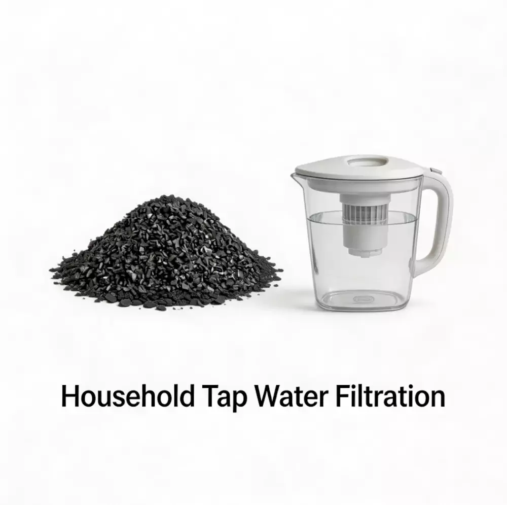 Tap Water Filtration Coconut Shell Activated Carbon